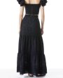 Black Reise Panelled Maxi Skirt Cheap