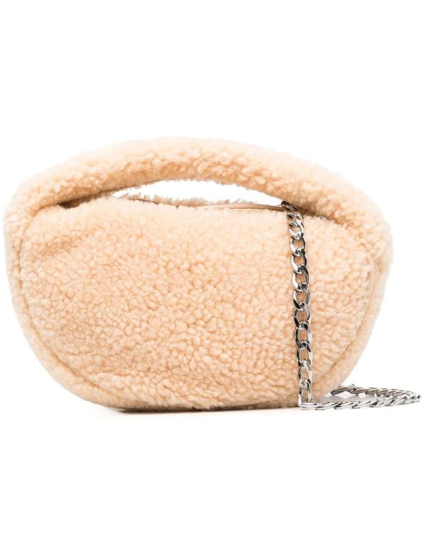 Baby Cush Shearling Bag in Sable Fashion