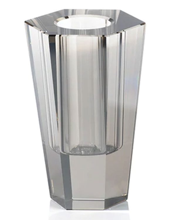 Smoke Crystal Vase Online now