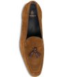 Suede Tassel Loafer in Land Fashion