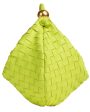 Turn Intrecciato Pouch in Acid Kiwi For Discount