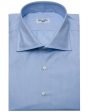 Sky Blue Cotton Dress Shirt For Sale