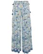 White and Blue Tulip Soledad Pant For Discount