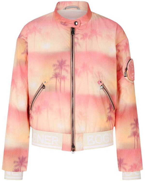 Soft Peach Romira Jacket Online Sale