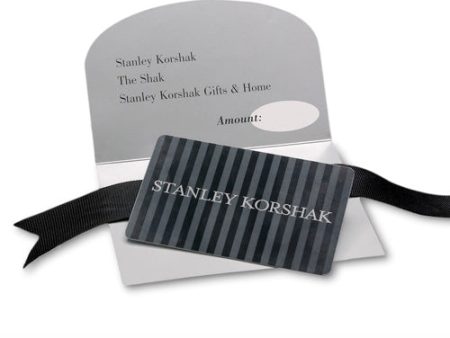 Stanley Korshak $2000 Traditional Gift Card Online