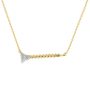 18k Gold Vermeil and Sterling Silver Screw You I Got This Necklace For Cheap