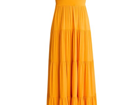 Saffron Sleeveless Rosalynn Maxi Dress Discount