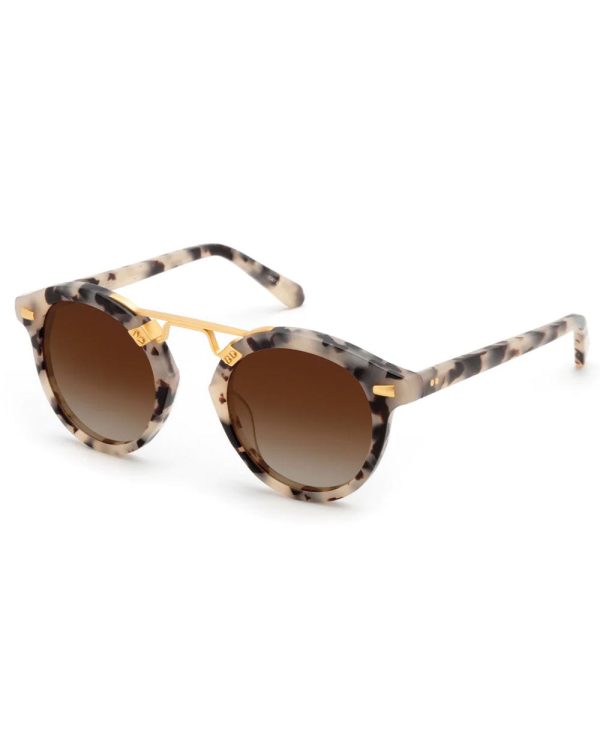 STL II Sunglasses in Matte Oyster 24K For Sale