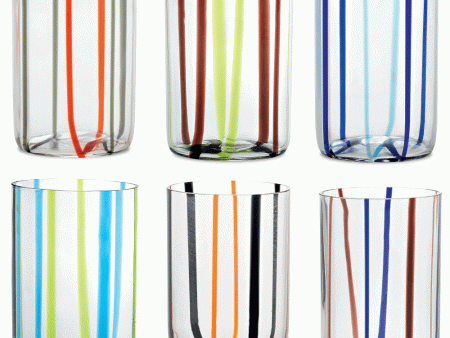 Tirache Assorted Set of 6 Tumblers Online now