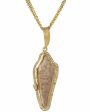 20k Yellow Gold Antique Arrowhead Pendant Supply