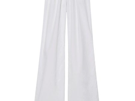 White Wide Leg Dillon Pant Supply