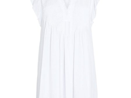 White Sasha Mini Dress Online Hot Sale