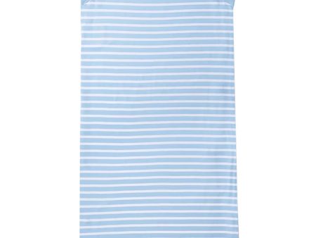 The Tank Dress in Scandi Blue and Cream Stripe For Sale