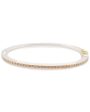 18k Rose Gold and Diamond Bangle Bracelet Online Hot Sale