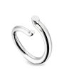 Sterling Silver Curve Ring Cheap