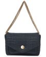 Raffia Harris Bag in Black Discount