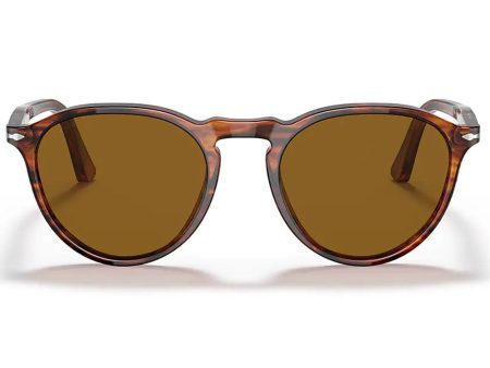 Striped Red & Brown Lens Sunglasses Fashion