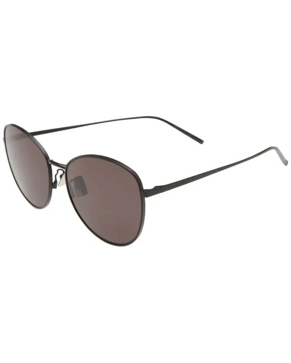 Round Metal Sunglasses in Black For Discount