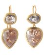 18k Gold Diamond Drop Earrings Online