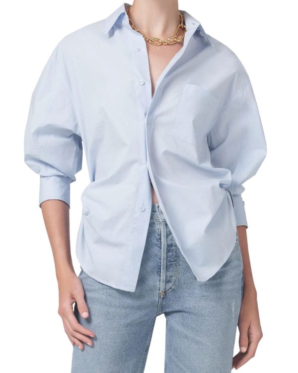 Santa Cruz Blue Kayla Shirt on Sale