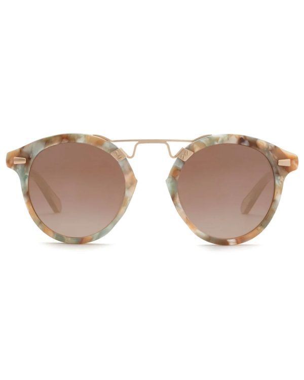 St. Louis II Sunglasses in Pearlescent and Sweet Tea Online