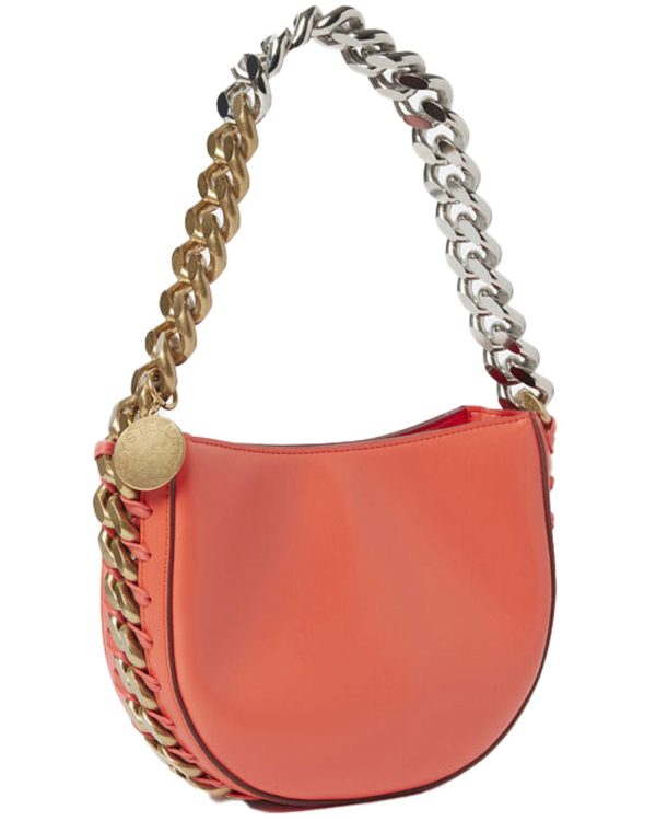 Small Frayme Crossbody Bag in Brick Hot on Sale