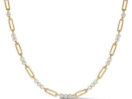 18k Yellow Gold Pia Diamond Necklace For Discount