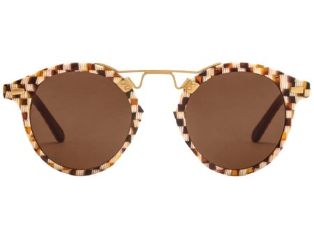 St. Louis Classics Sunglasses in Caffe Dolce 24K For Discount