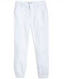 White Linen Jameon Jogger Performance Pant For Discount