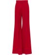 Red Crush Flared Trouser For Sale