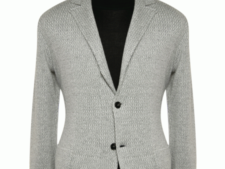 Stone Two Button Sweater Jacket For Sale