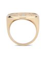 14k Yellow Gold St. Benedict Signet Ring Online Hot Sale