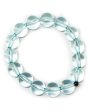 Aqua Acrylic Dottie Stretch Bracelet Cheap