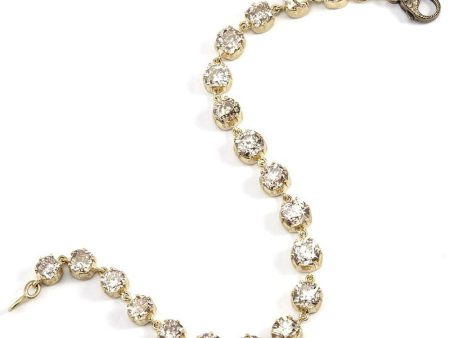 18k Gold Diamond Link Bracelet Online now