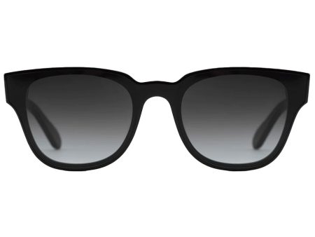 Webster Nylon Sunglasses in Black and Shadow Online now