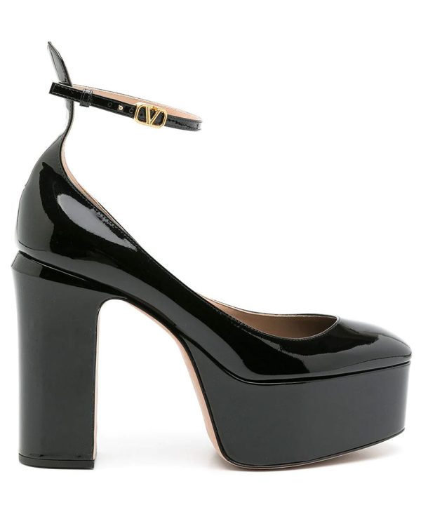 VLOGO Platform Pump in Black Supply