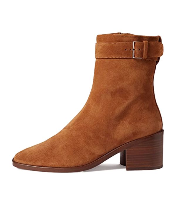 Tao Ankle Bootie in Rust Supply