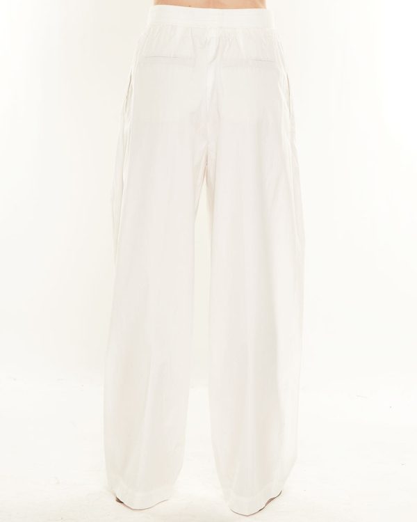 Bianco Pleated Trouser Cheap