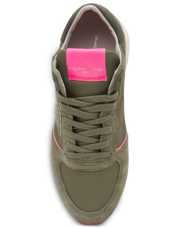 TZLD Low Women Sneakers in Green on Sale