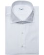 Solid White Cotton Dress Shirt For Discount