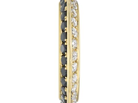 14k Yellow Gold Bevel Blade Diamond Ring Fashion