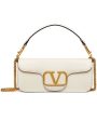 VLOGO Chain Shoulder Bag in Light Ivory For Discount