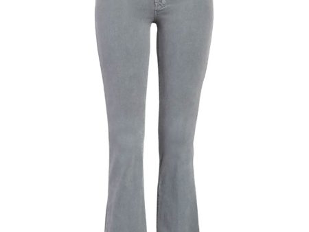 The Weekender Fray Jean in Lead Grey For Sale