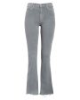 The Weekender Fray Jean in Lead Grey For Sale