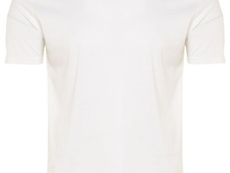 White Cotton and Cashmere T-Shirt Fashion