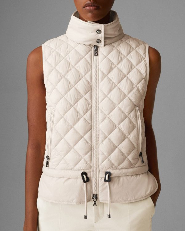 Seashell Elvina Quilted Puffer Vest For Discount