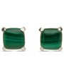 Sterling Silver Malachite Cufflinks Cheap