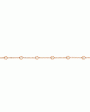 14k Rose Gold Diamond Connector Bracelet Online