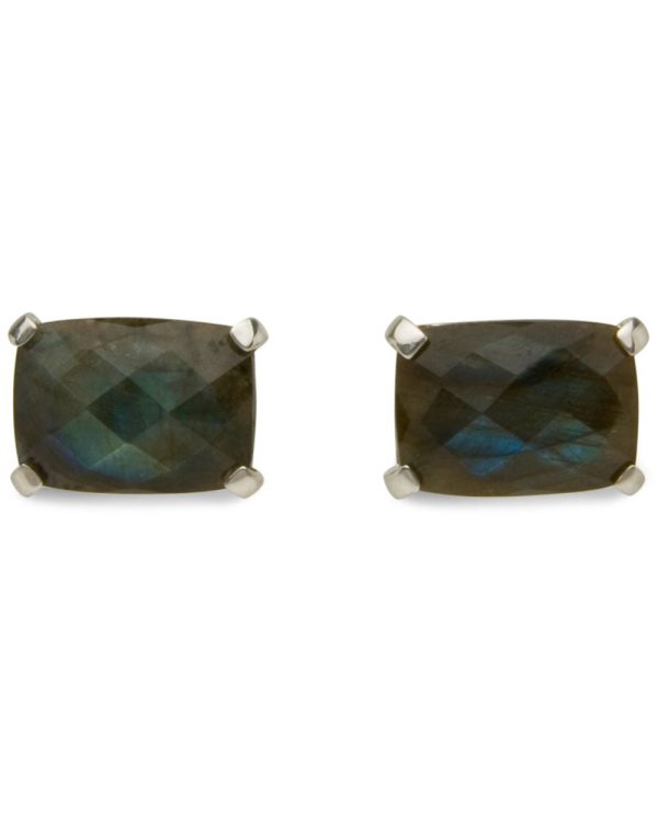 Sterling Silver Labradorite Cufflinks For Sale