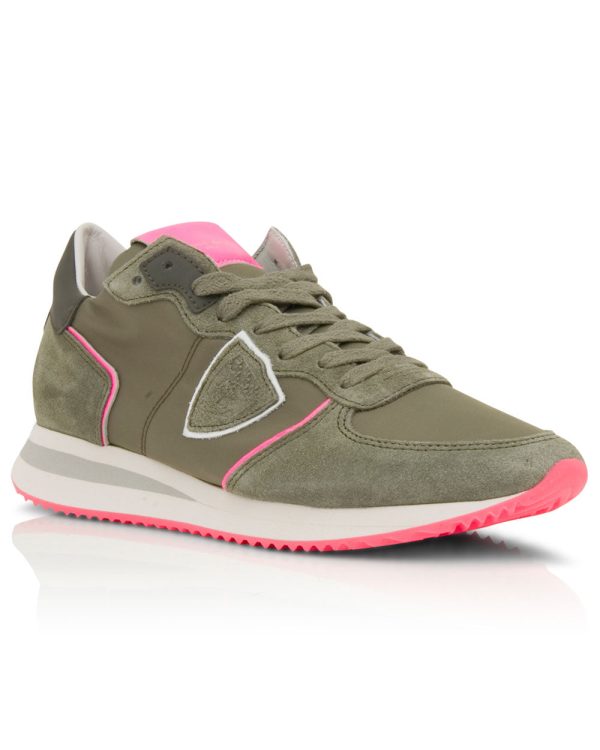 TZLD Low Women Sneakers in Green on Sale